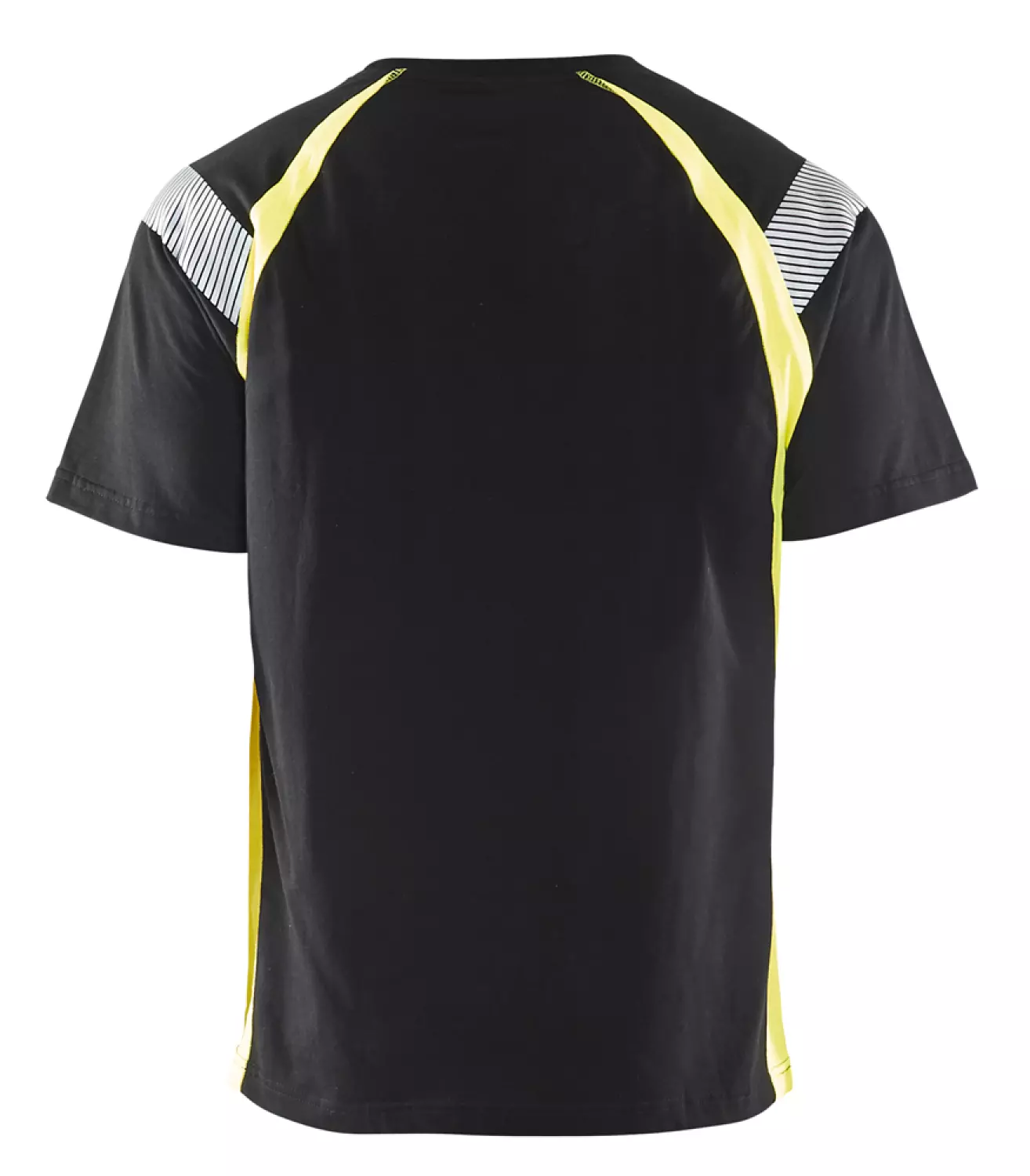 Blåkläder 3332 T-shirt Visible Zwart/geel - S-image