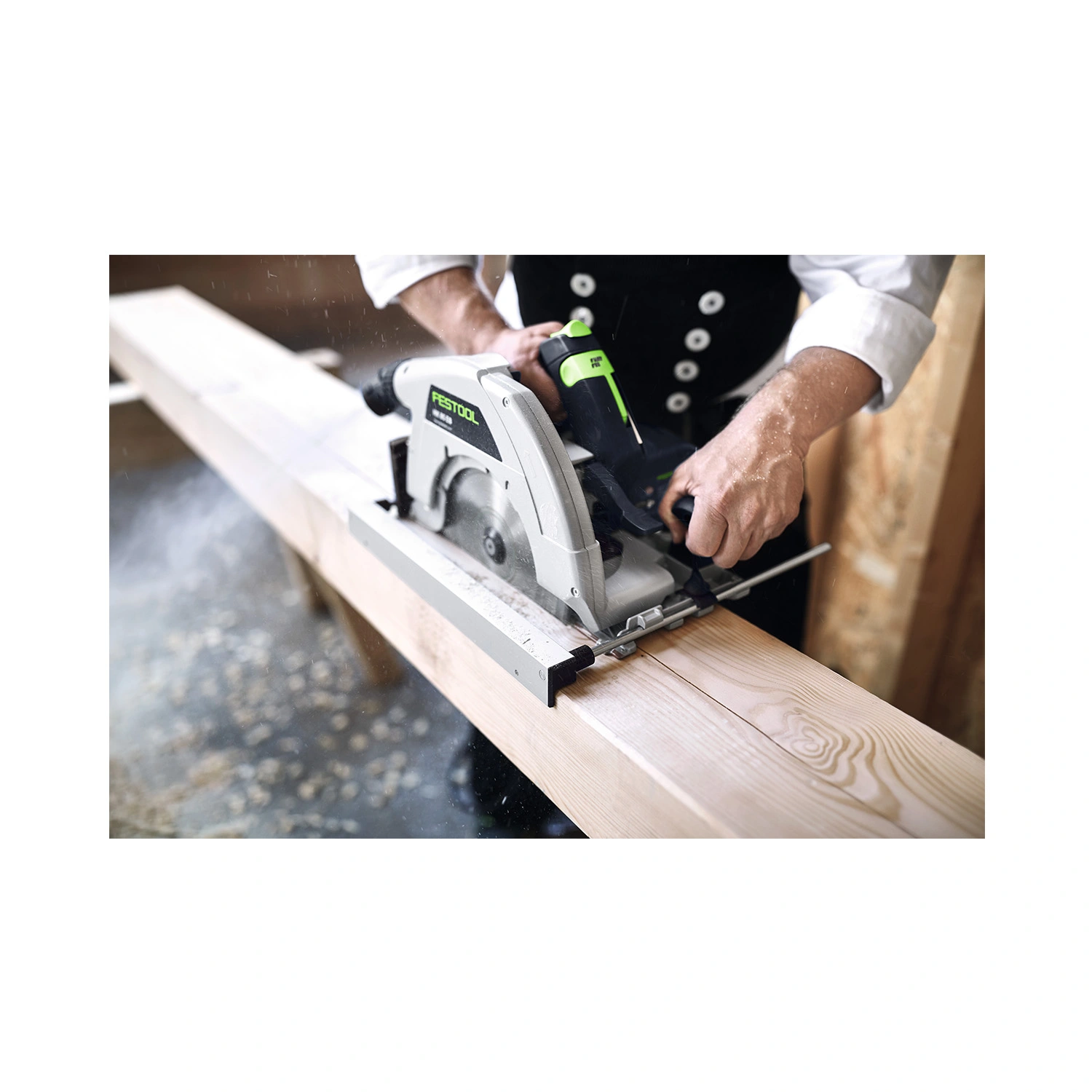 Festool HK 85 EB-Plus-FS Pendelkapzaagmachine incl. geleiderail in systainer - 1900W - 230mm