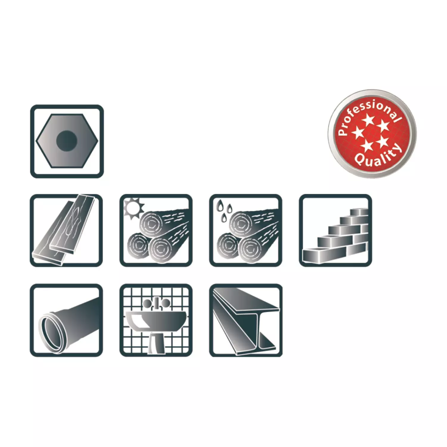 Pica Classic DOUBLE 559 - Crayon Rouge/blue - 175mm (10pcs)-image