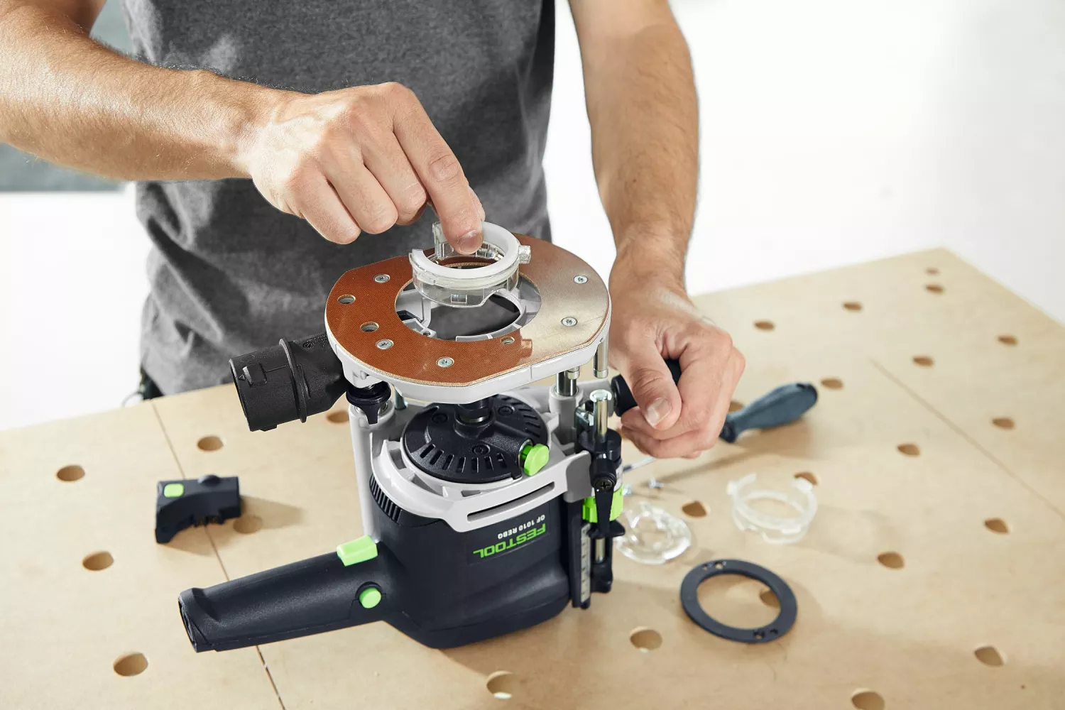 Festool OF 1010 REBQ-Set Bovenfrees - in systainer 1010W 55mm-image