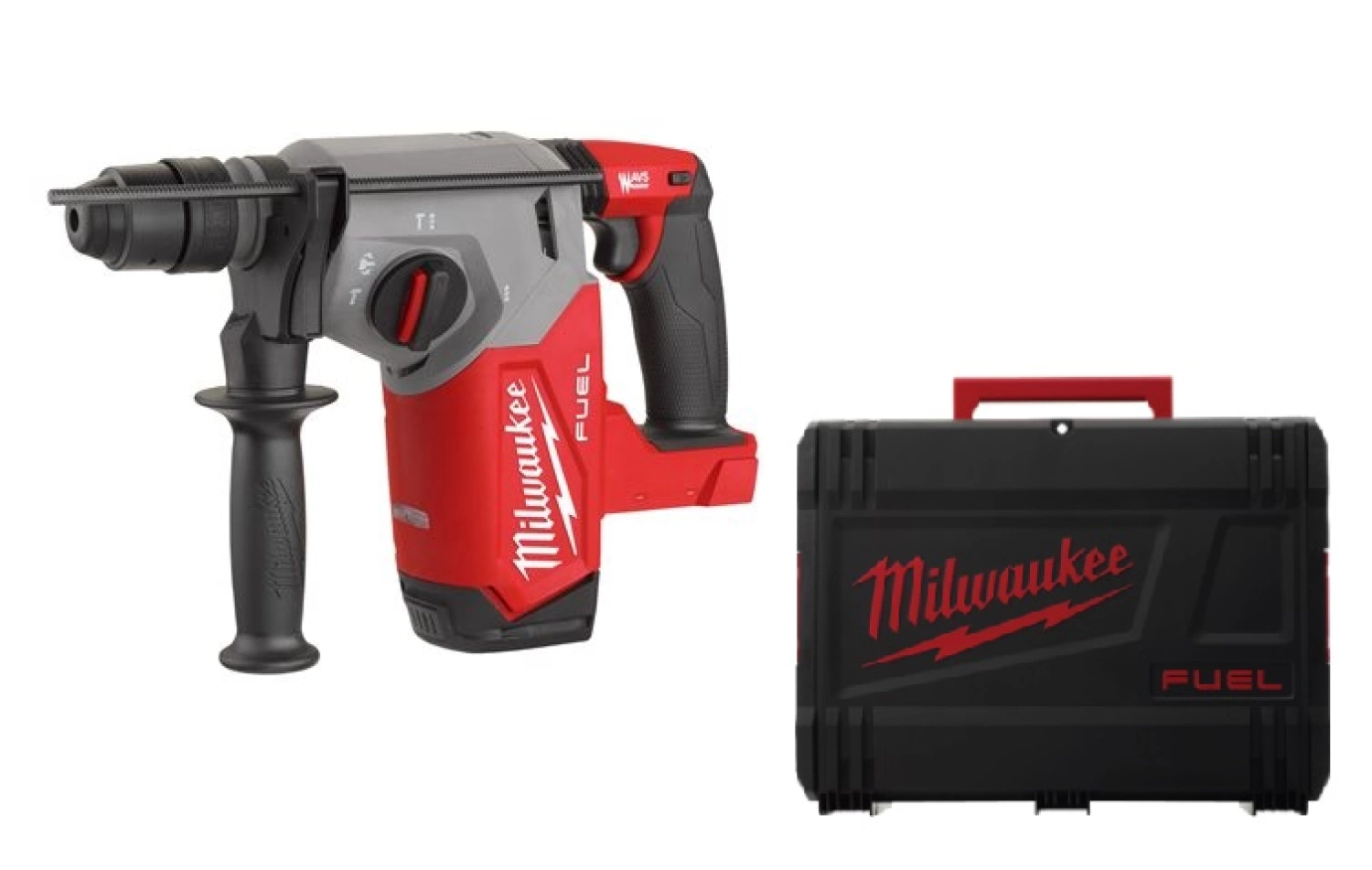 Milwaukee M18 FHX-0X Perfo-burineur sans-fil - 18V Li-ion - SDS-plus - boîte HD - Machine seule-image