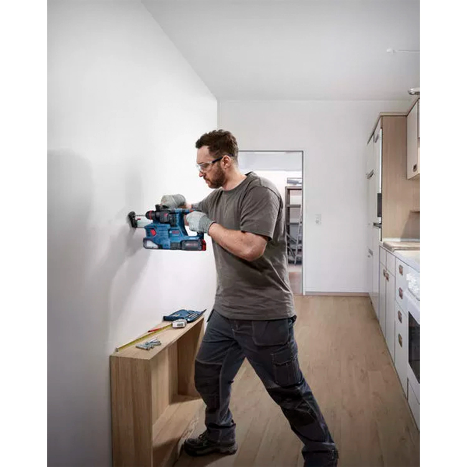 Bosch GBH 18V-22 X SDS-plus batterie ONECHUCK marteau perforateur dans L-Boxx-image