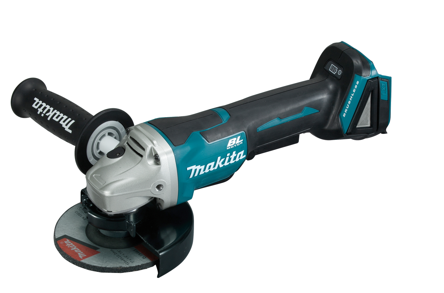 Makita DGA508Y1J 18V Li-Ion Accu haakse slijper body (1x 1.5Ah accu) in Mbox - 125mm - koolborstelloos-image