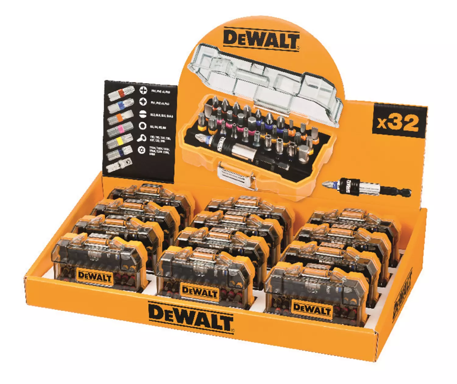 DeWALT DT7969 32-delige Bitset in Mini-TSTAK-image