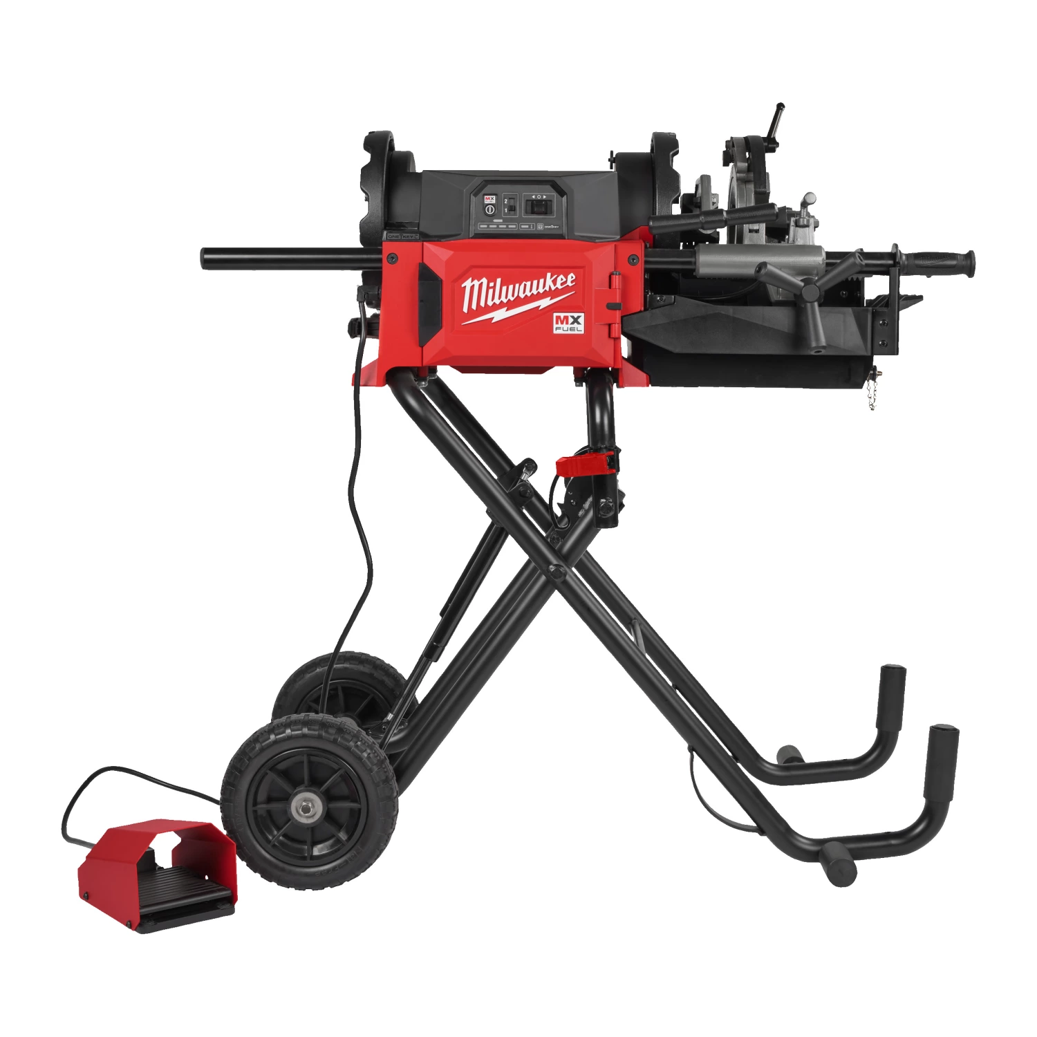 Milwaukee MXF PTR2-601 MX Fuel Ensemble de coupeur à tracteur sans fil (1x batterie 6.0Ah)-image