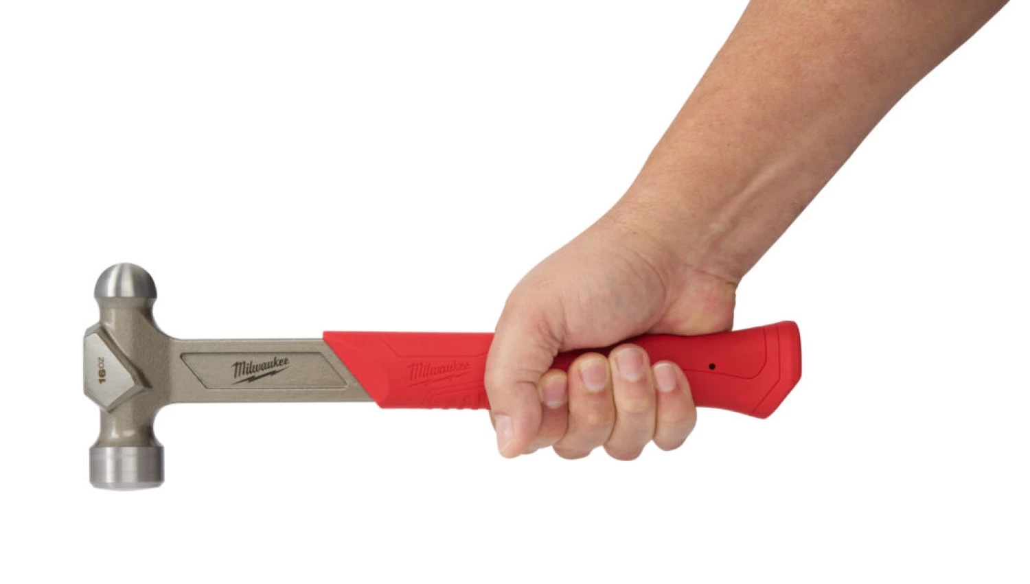 Milwaukee 4932492346 Bolkophamer - fiberglas handgreep - 450 gram-image