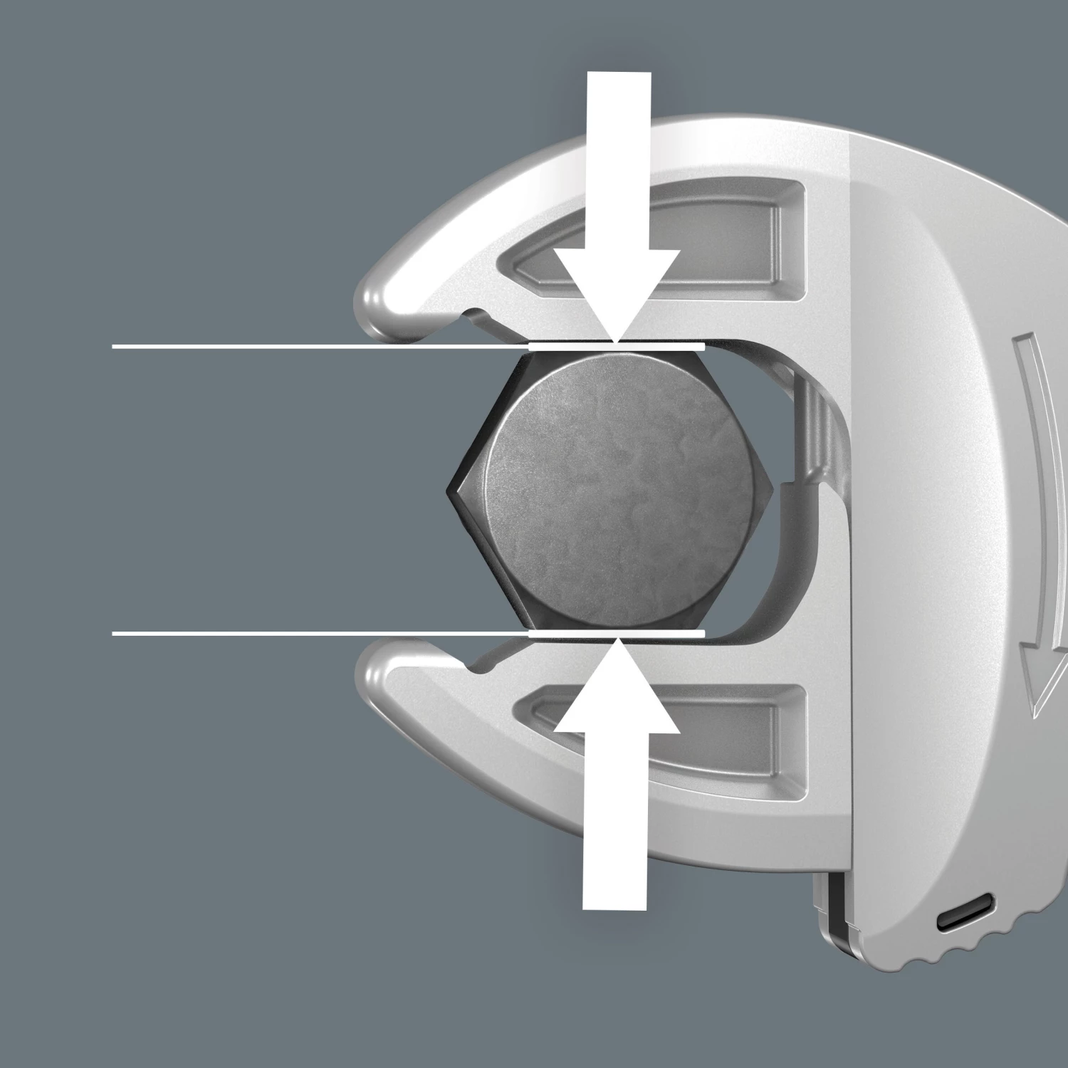 Wera 05020177001 7870 Joker L Zelfinstellende Insteek-steeksleutel voor sleutelmaat 16-19mm - 9x12mm-image
