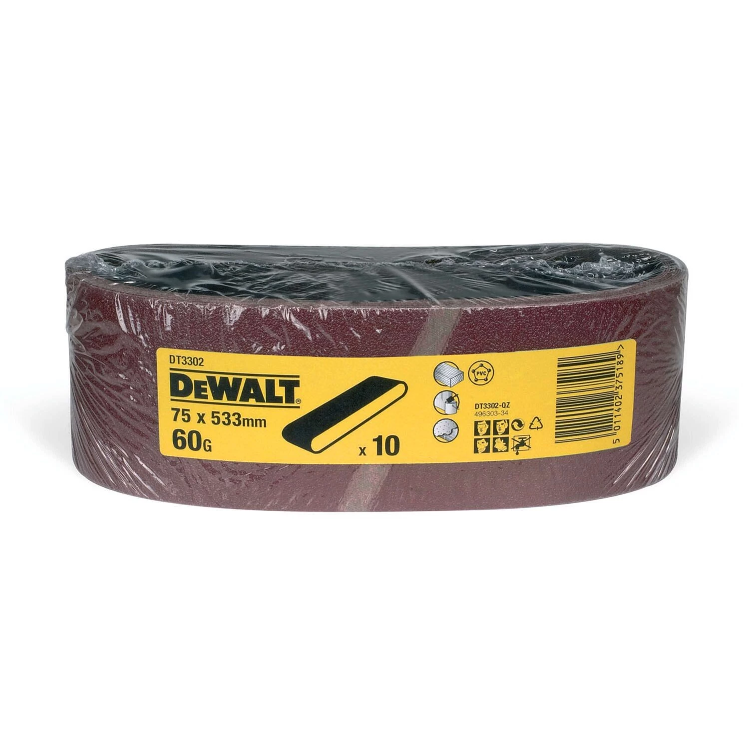 DeWALT DT3302 Schuurband - K60 - 75x533mm - 10st-image
