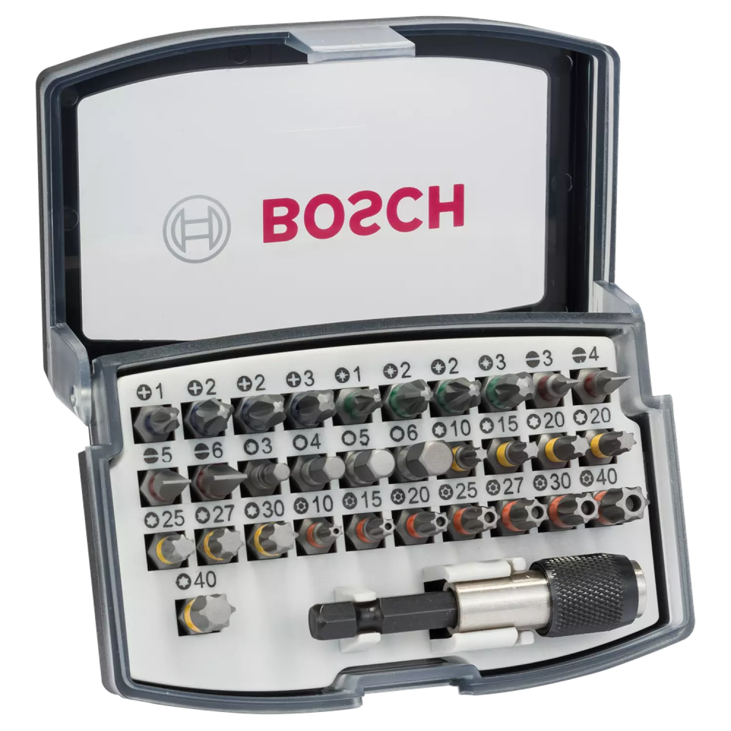 Bosch 2607017319 32-delige Schroefbitset in cassette-image