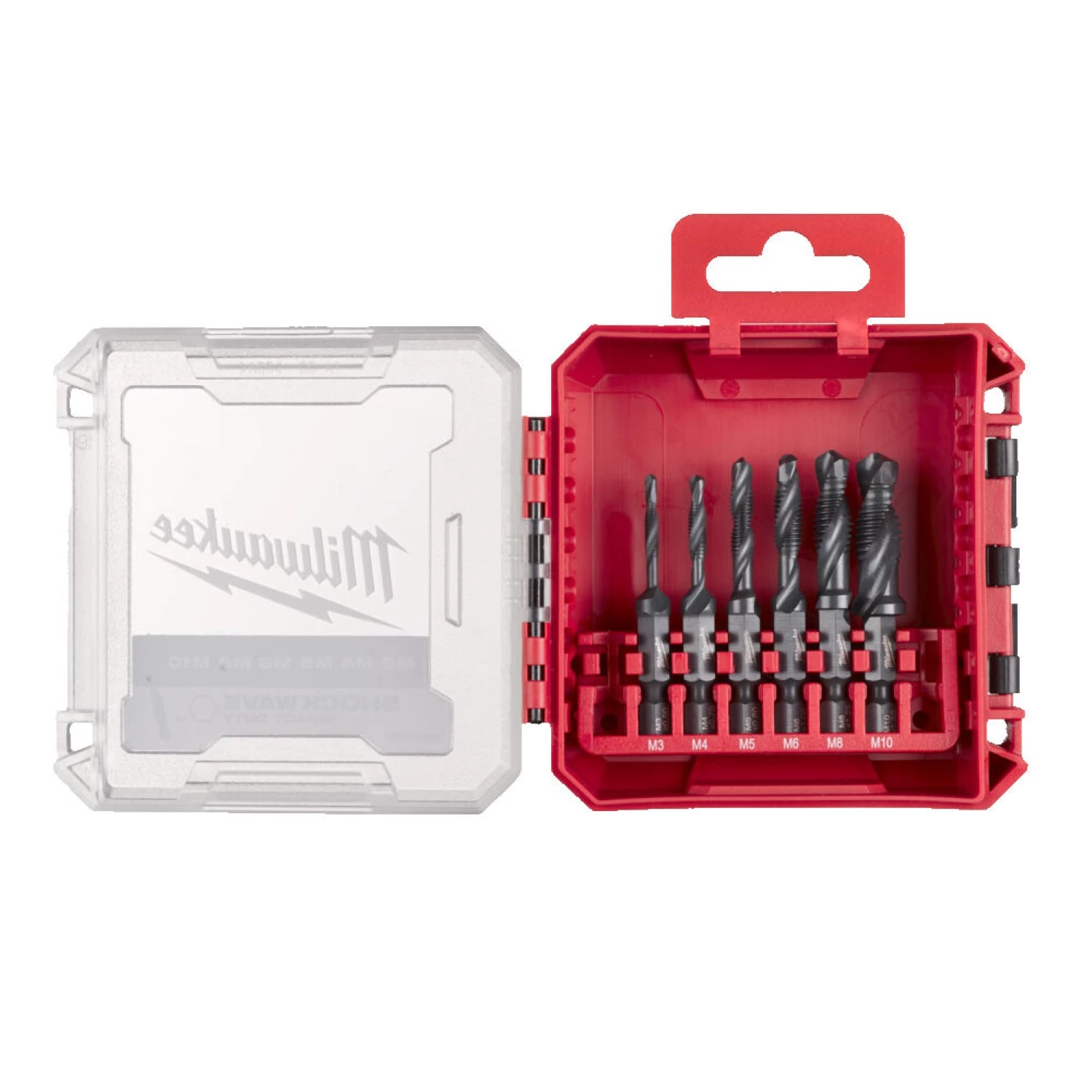 Milwaukee 4932498267 6-delige shockwave tappenset - HSS-G - 6mm hex-image
