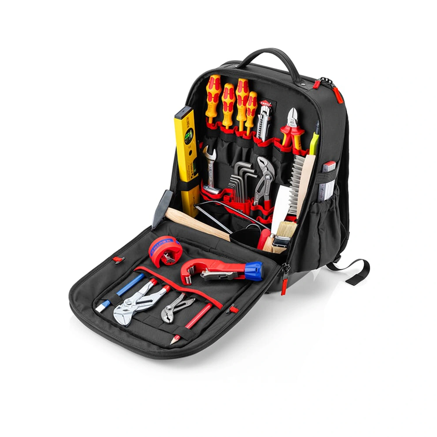 Knipex 00 21 51 HK S Modular X15 Sanitair Gereedschapset in rugzak - 24 delig