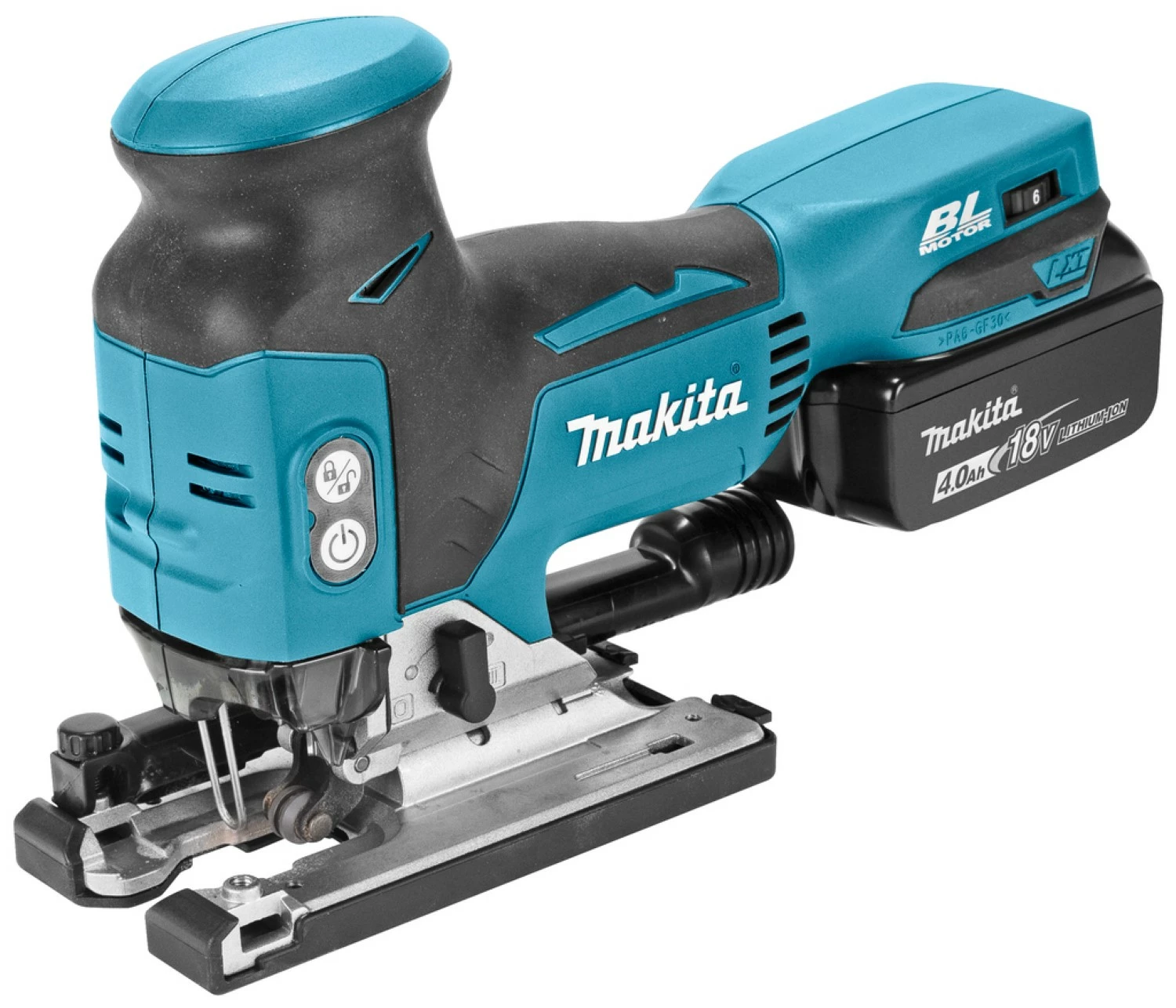 Makita DJV181RFJ 18V Li-Ion Accu decoupeerzaag set (2x 3.0Ah accu) in Mbox - T-greep - variabel - koolborstelloos-image