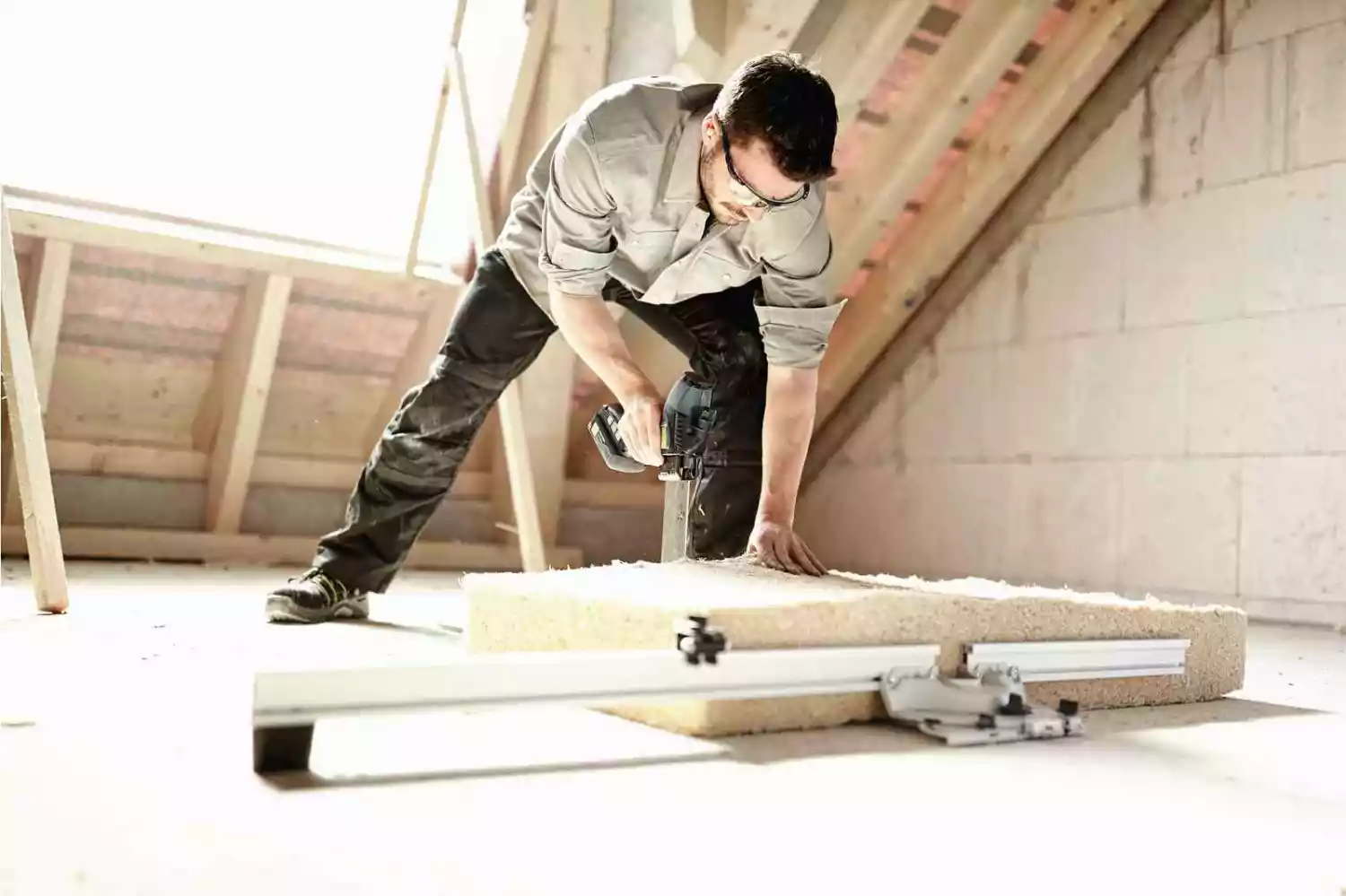 Festool ISC 240 HPC 4,0 EBI-Plus-XL-FS - Scie sans fil pour matériaux isolants-image