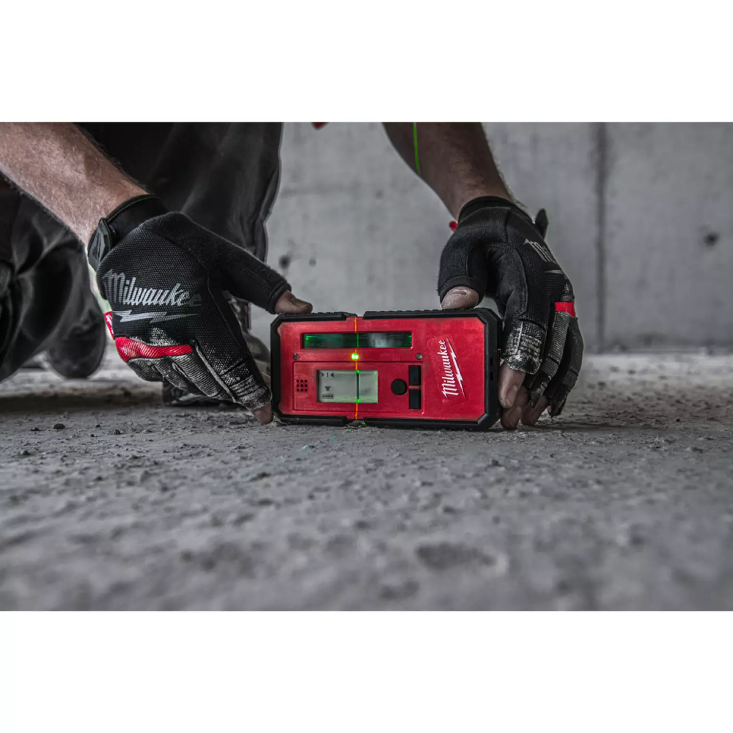 Milwaukee LDR50 Récepteur laser 50 m - Vert - IP54-image