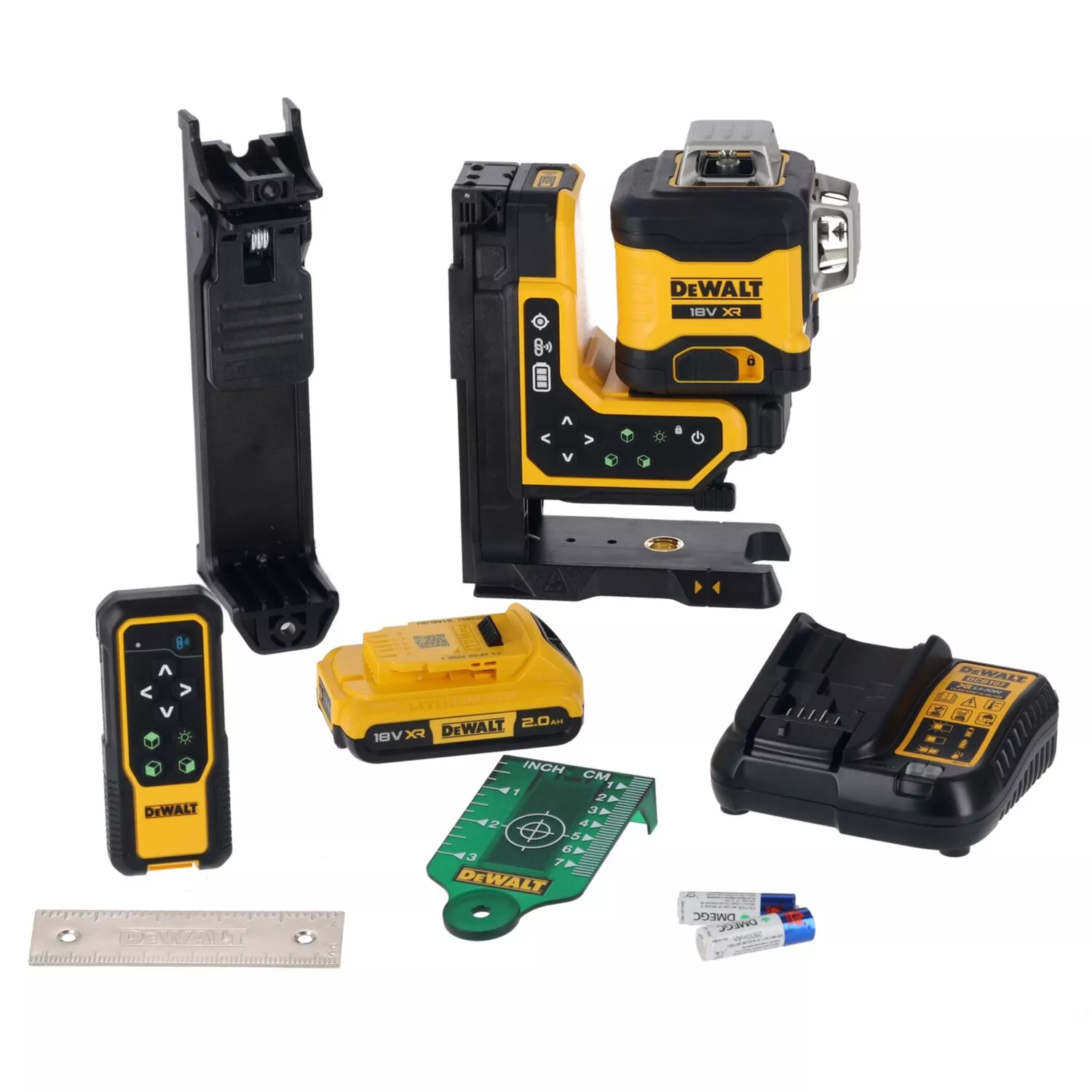 DeWALT Kruislijnlaser DCLE34035D in koffer - groen - 3 lijnen - 80m - IP54-image