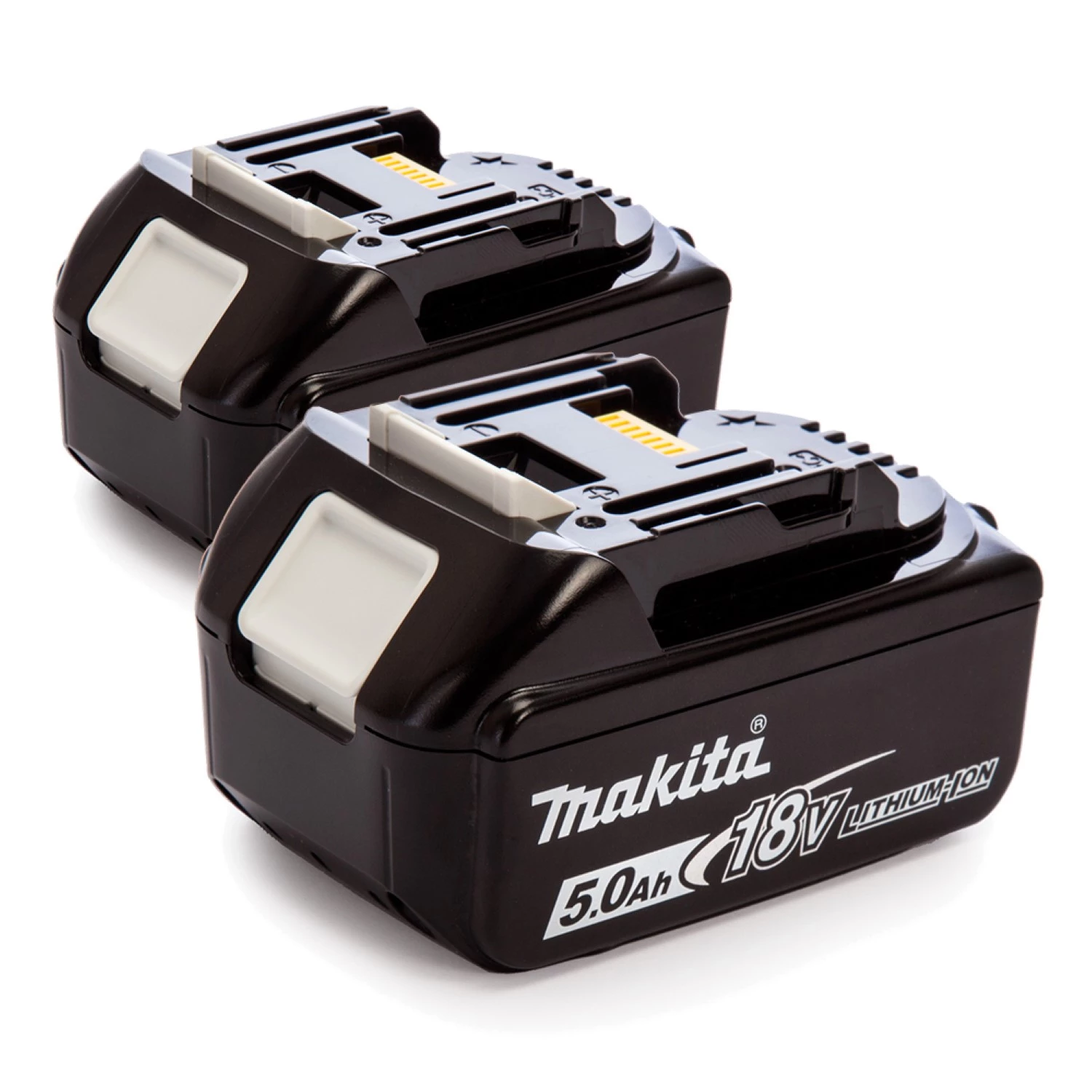 Makita DUB185 LXT 18V Li-ion cordless leaf blower and vacuum set (2x 5.0Ah) - 288 km/h - Accessoires inclus-image