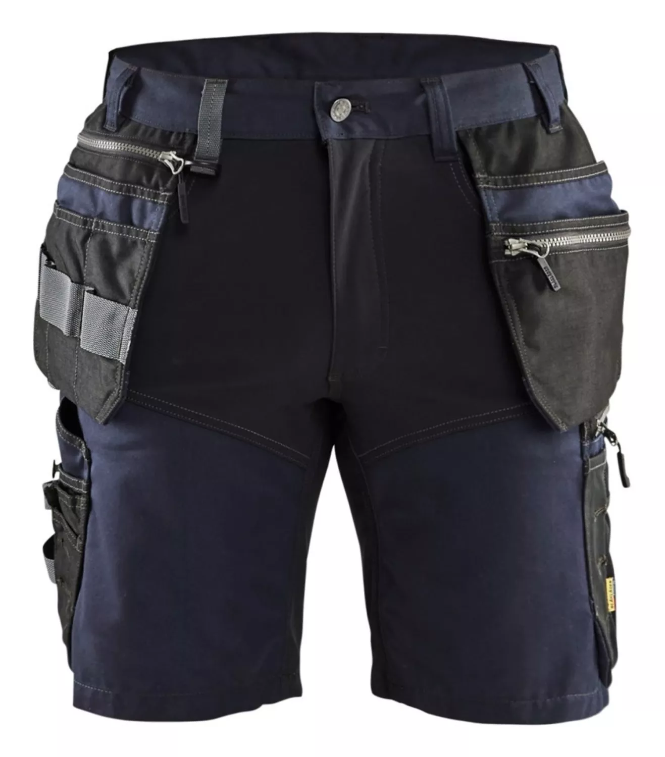 Blåkläder 1598 Pantalon de travail court avec stretch - bleu marine foncé/noir - 50 (M)-image