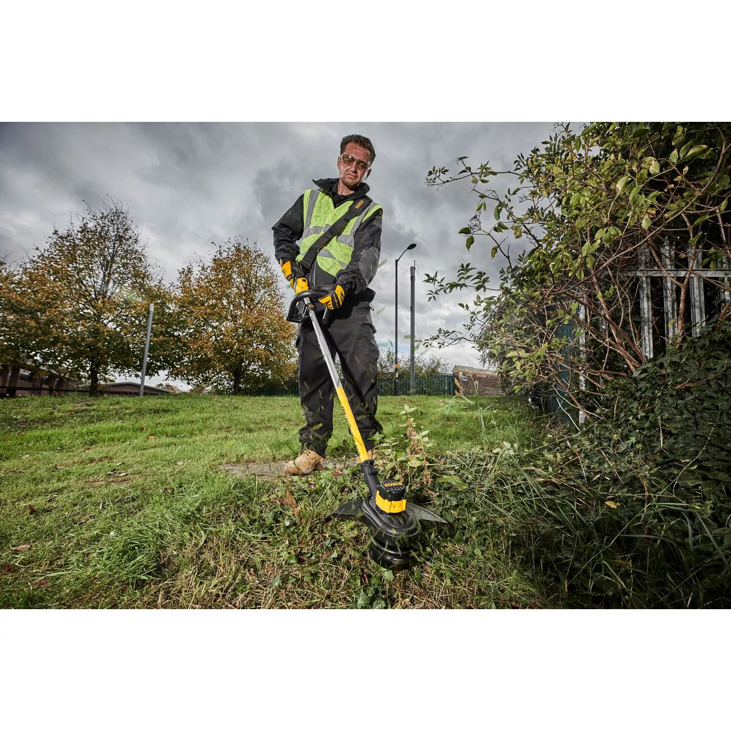 DeWALT DCM561P1 18V Li-Ion batterie coupe-herbe (1x 5.0Ah batterie) - sans balais - 33cm-image