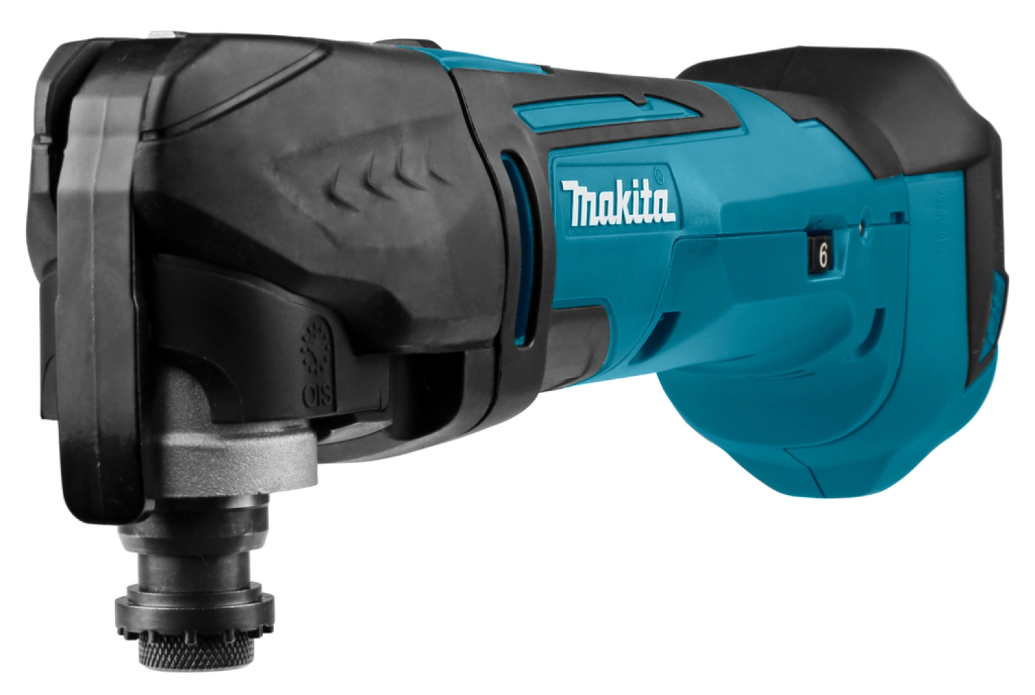 Makita DTM51Z - Découpeur-ponceur multifonctions sans fil 18 V Li-ion (machine seule) - Changement rapide-image