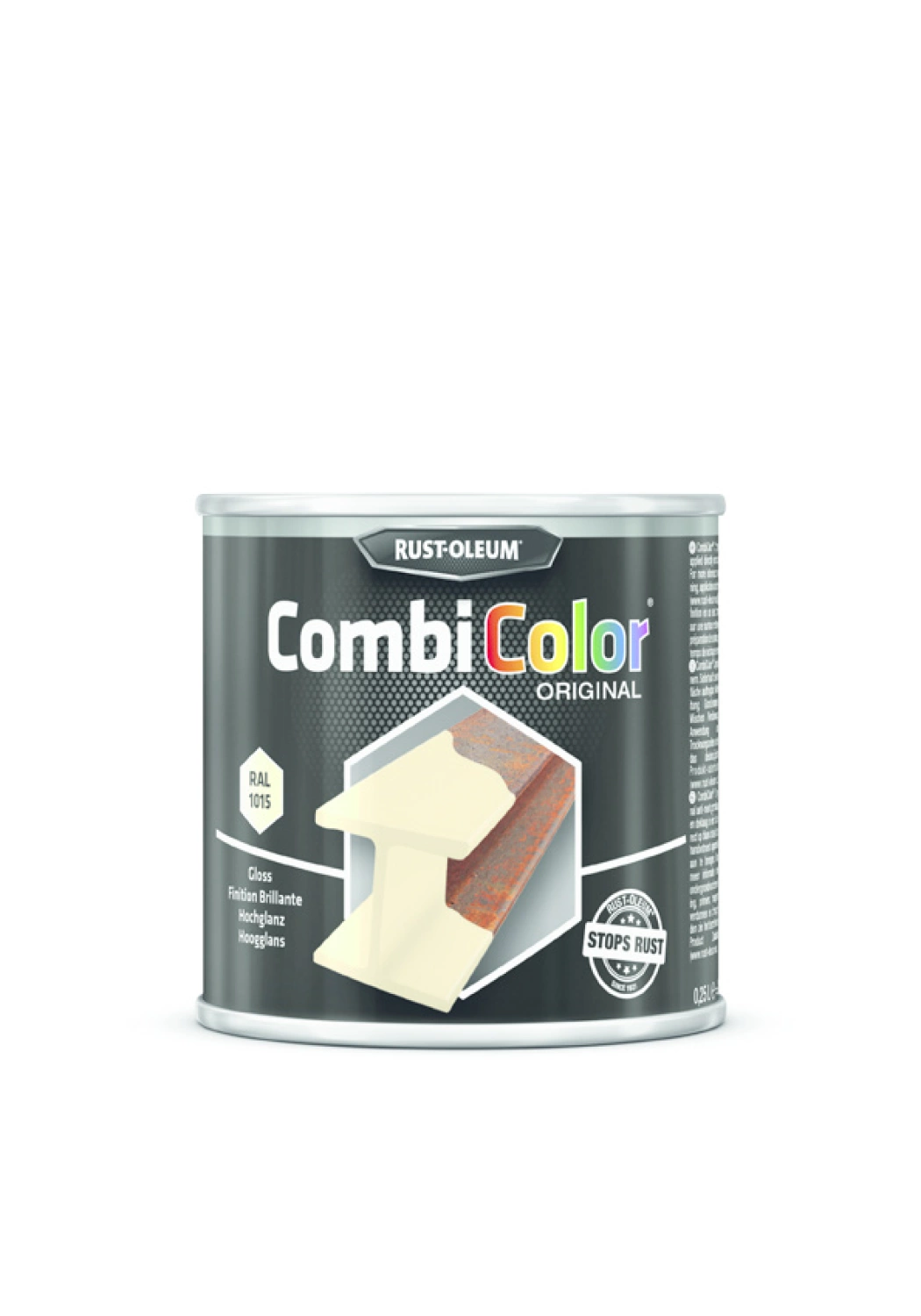 Rust-Oleum Combicolor Hoogglans - RAL 1015 licht ivoor - 0,75L-image