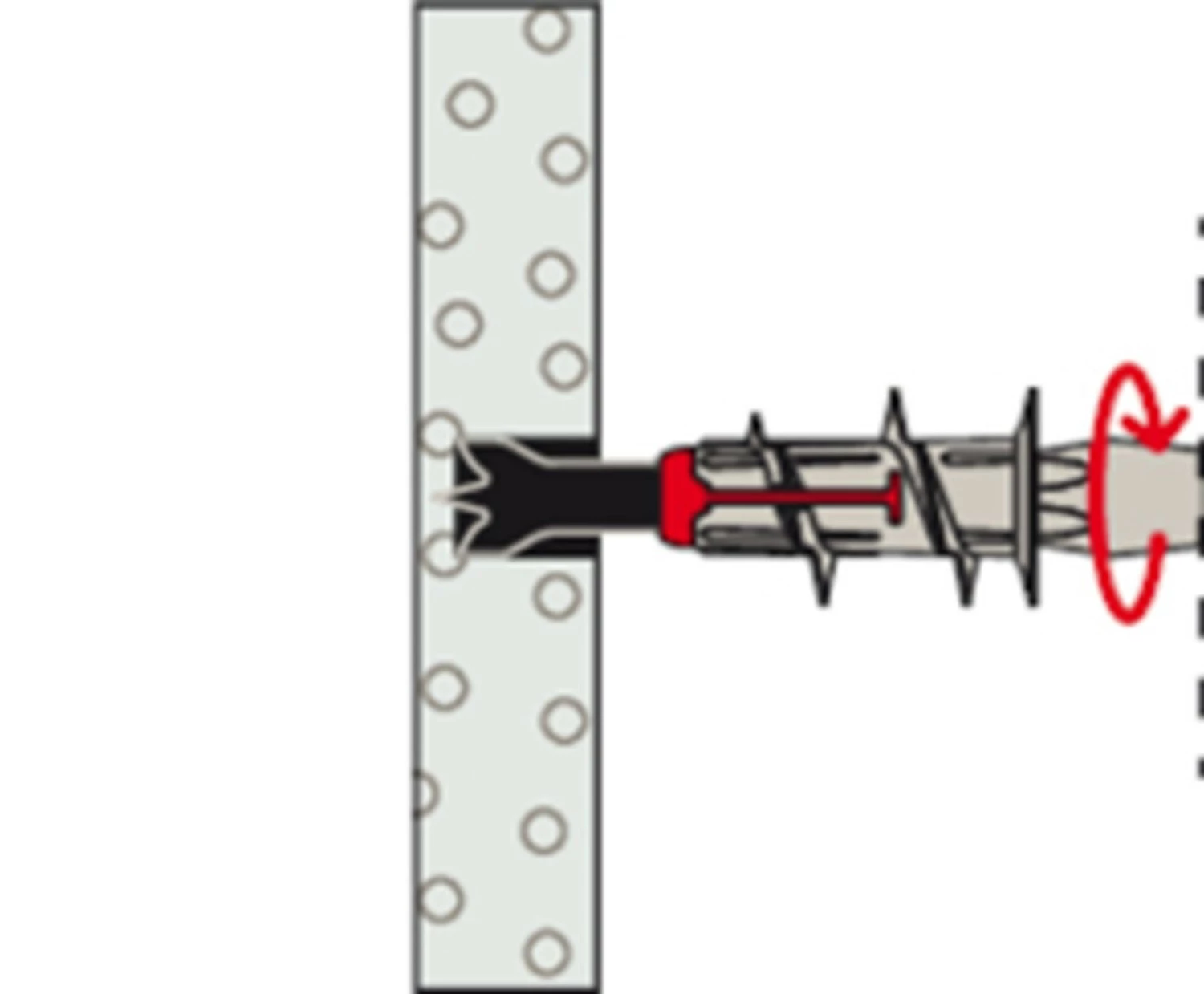 Fischer 545678 DuoBlade S zelfborende gipsplaatplug met schroef (20st)-image