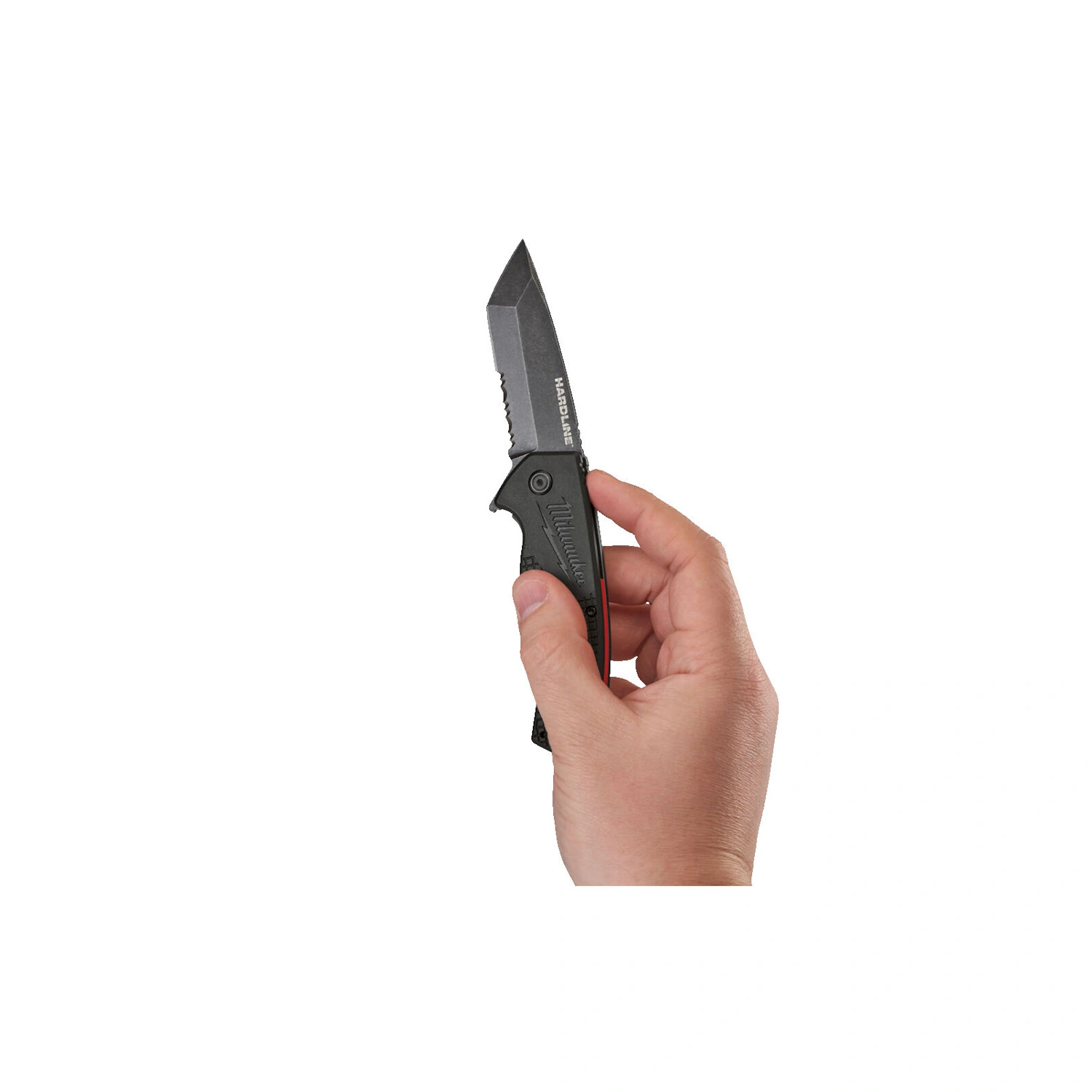 Milwaukee 4932500664 Zakmes HARDLINE gekarteld - 75mm - vouwbaar