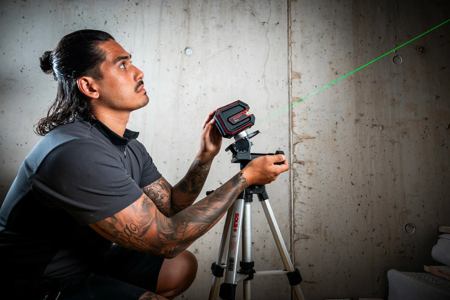 Sola X2 Green PROFESSIONAL ligne laser croisée en sac - vert - 30m - 2 lignes - IP54-image