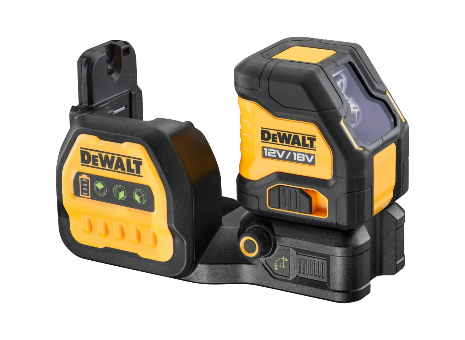 DeWALT DCE088NG18 12V / 18V Li-ion XR Accu Laser à croix auto-nivelant dans un coffret TSTAK - vert-image