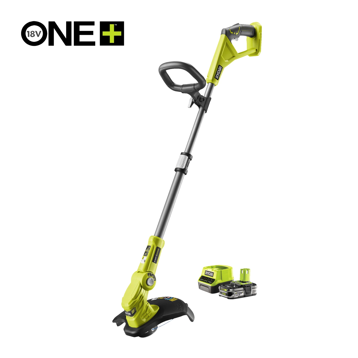 Ryobi RLT183225F 18V Li-Ion accu grastrimmer set (1x 2.5Ah) - 25/30cm-image