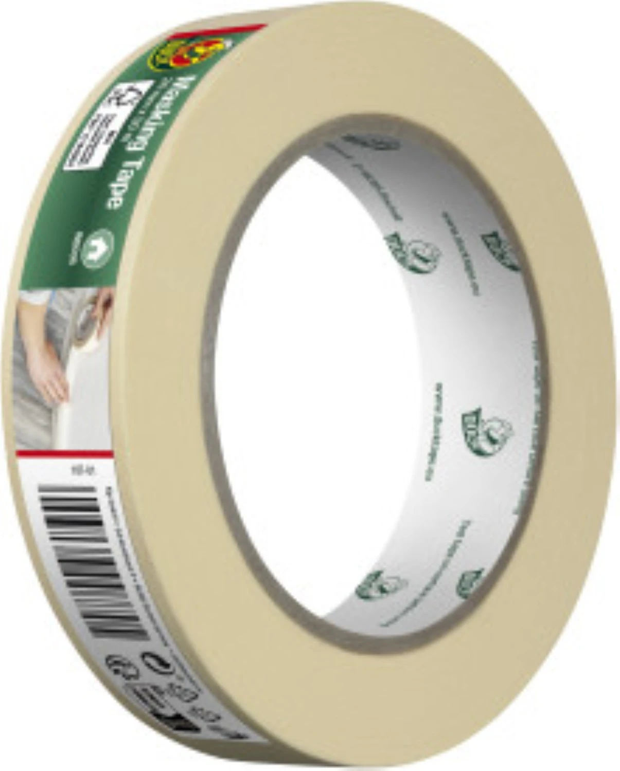 Duck Tape 107-01 Ruban de masquage - 24 mm x 50 m