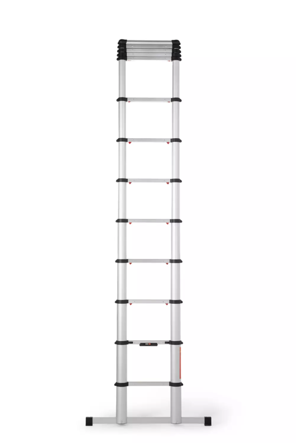 Telesteps 20138-601 - Échelle téléscopique ECO Line - avec support stabilisatrice - aluminium - hauteur de travail max.3,8m-image