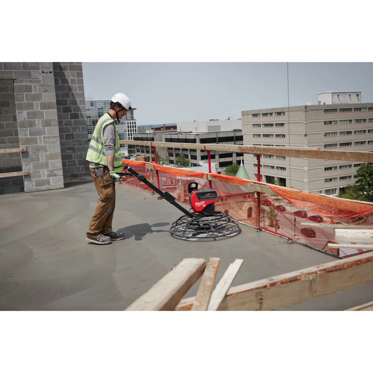 Milwaukee MXF WBT90-0 MX Fuel machine à talocher sans fils - 900mm-image