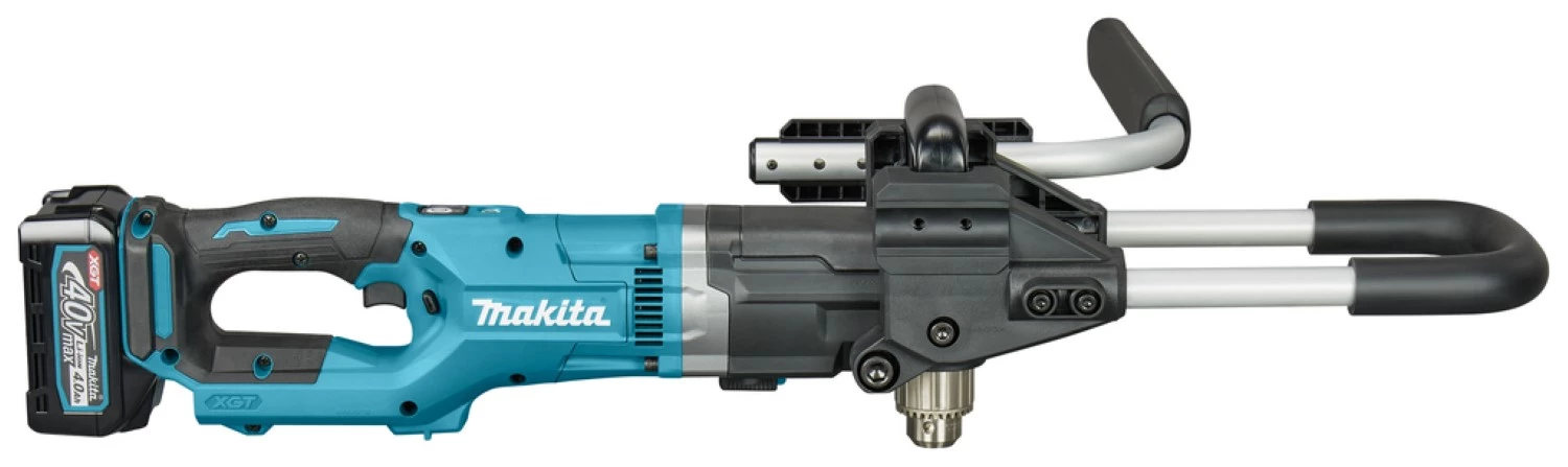 Makita DG001GM105 Tarière sans-fil - XGT 40V max Li-ion - 1 batterie 4,0 ah - Adaptateur A et D - 13 mm - Brushless-image