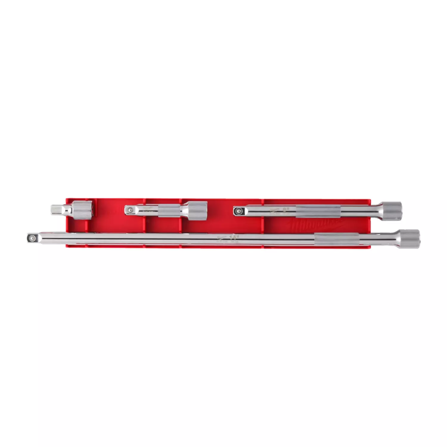 Milwaukee 4932480638 Dop - 3/8" 4-delige verlengstukken set (38mm, 76mm, 152mm, 356mm)-image
