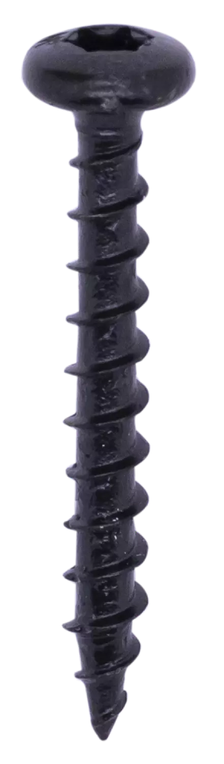 Woodies 61640378 Ultimate Blackline Spaanplaatschroef Shield - TX20 - 4.0 x 40mm - Cilinderkop - Voldraad - Gecoat (200st)-image