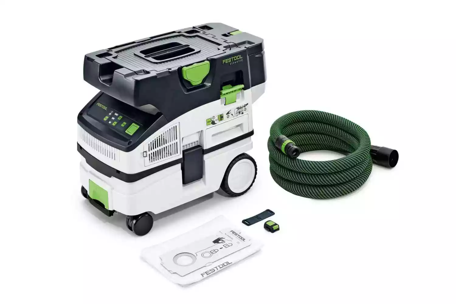 Festool CTLC MINI I-Basic 36V (2x18V) Li-Ion accu stofzuiger body - 3100l/min-image