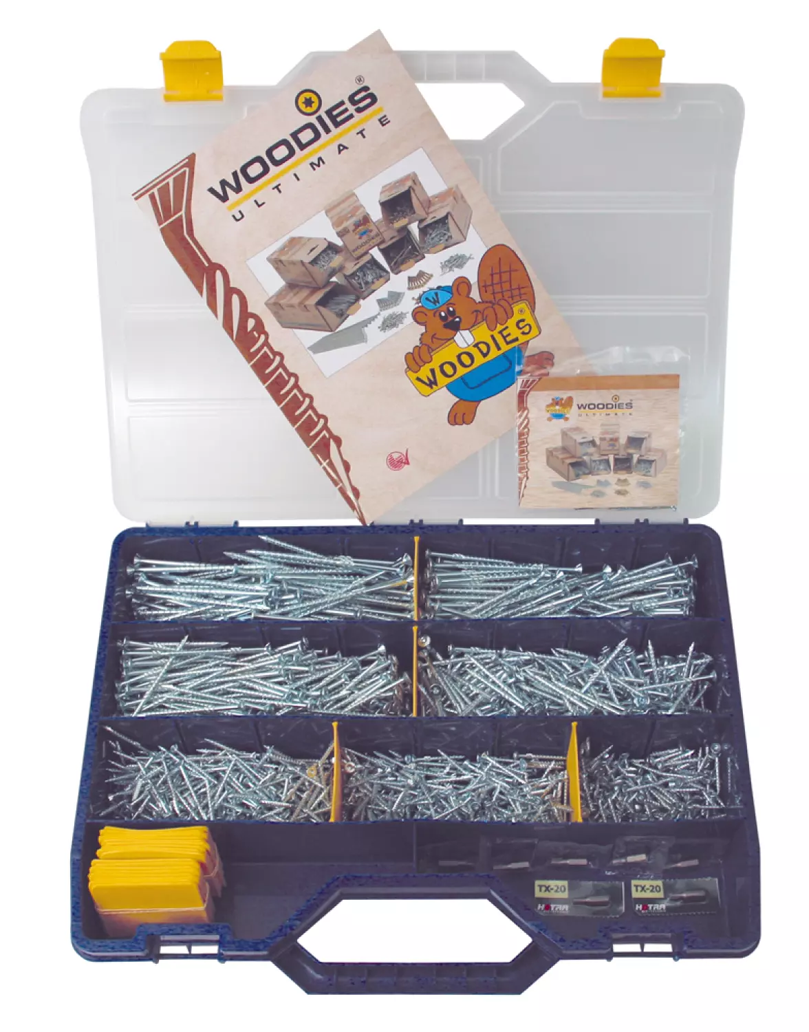 Woodies 61999005 Assortiment de vis Torx dans coffret - 1200 pièces-image