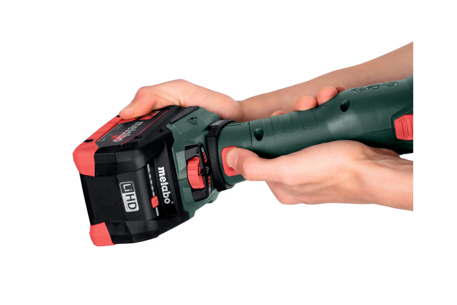 Metabo WVBF 18 LT BL 11-125 Quick 18V Li-ion Meuleuse d'angle à tête plate sans fil en MetaBox - 125mm-image