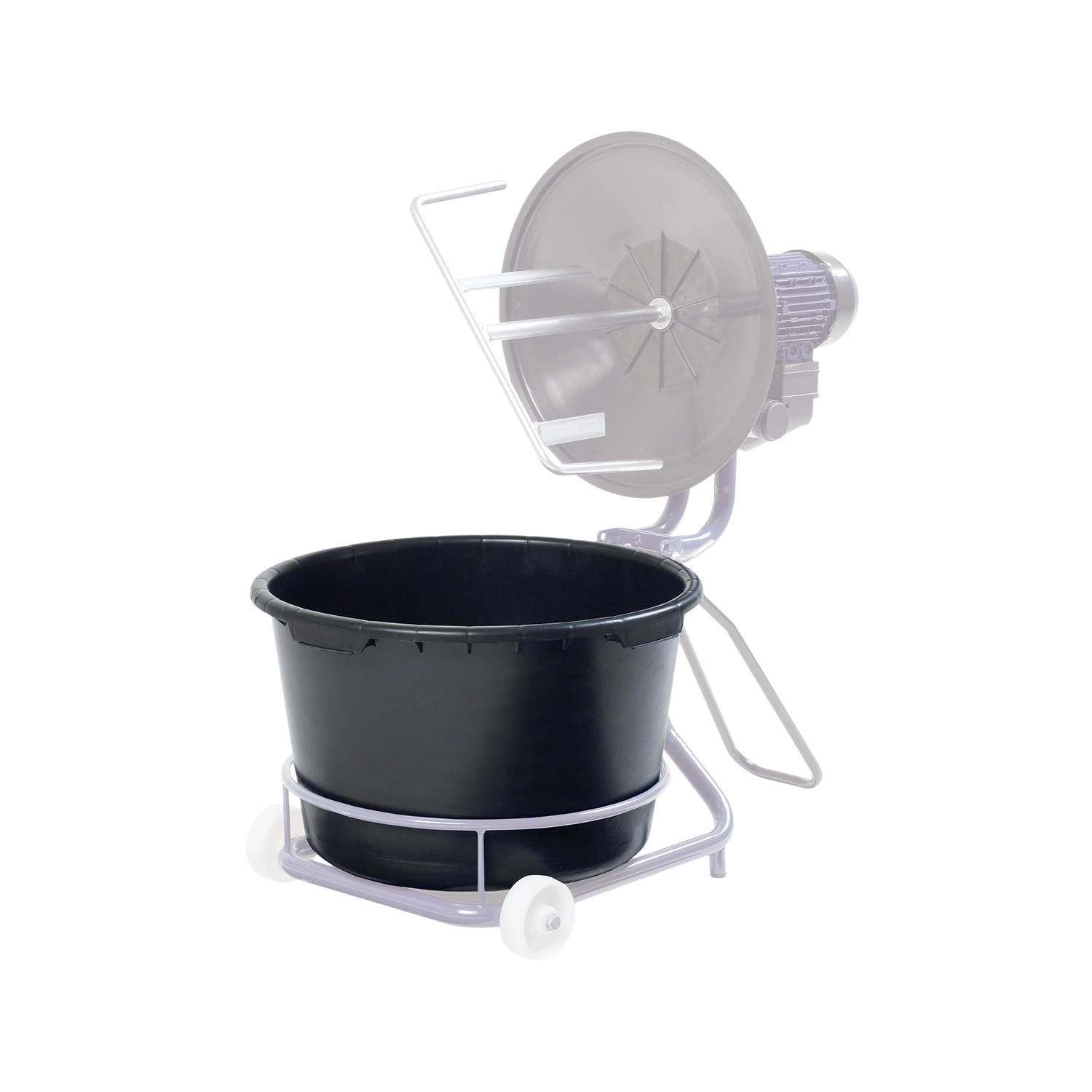 Carat XSM036-000 Cuve à mortier pour MIXER 65 PRO - 65 L - Noir-image