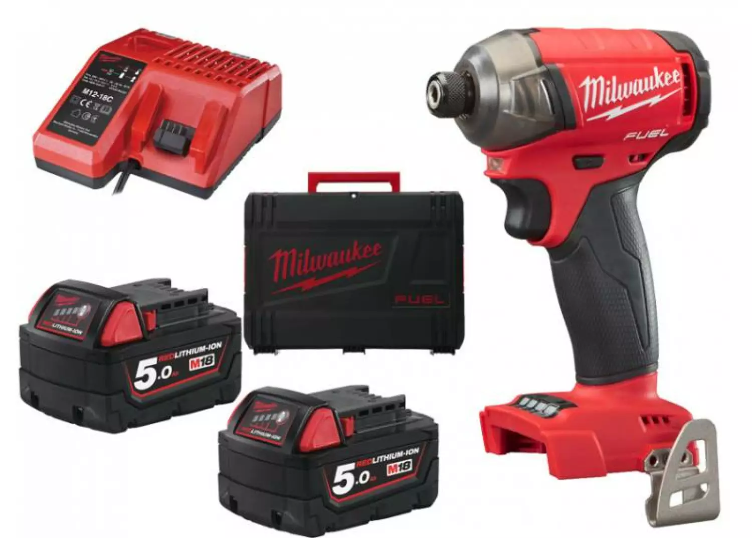 Milwaukee M18 FQID-502X Visseuse à chocs - 2-image