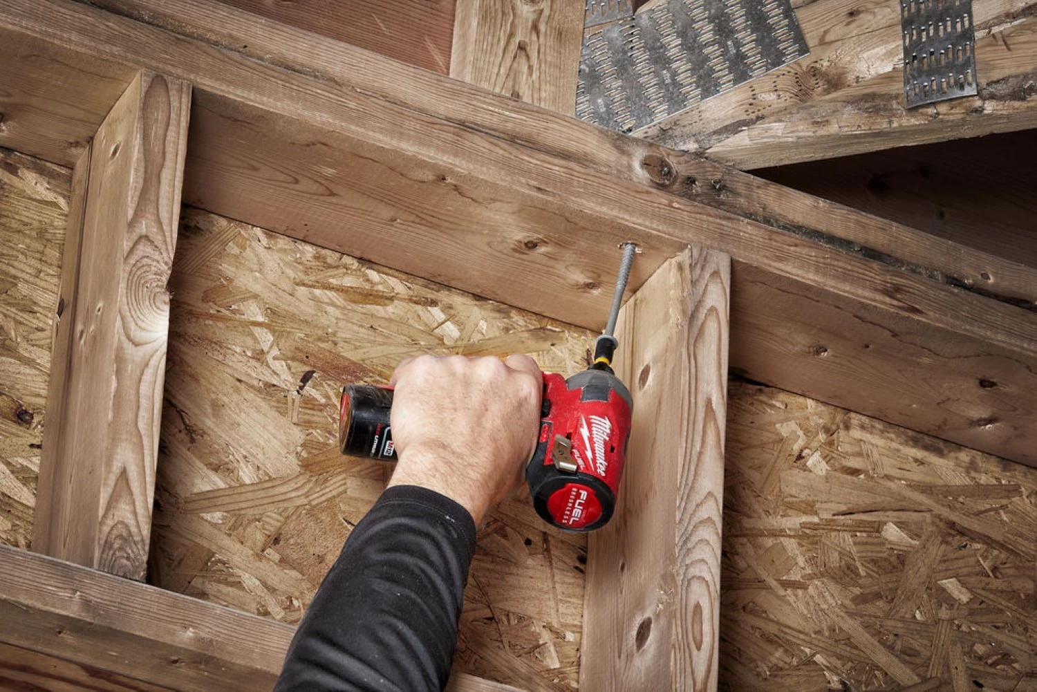 Milwaukee M12 FQID-202X - Set visseuse à choc Li-Ion 12V (2x batterie 2.0Ah) dans HD Box - 50Nm - moteur brushless-image