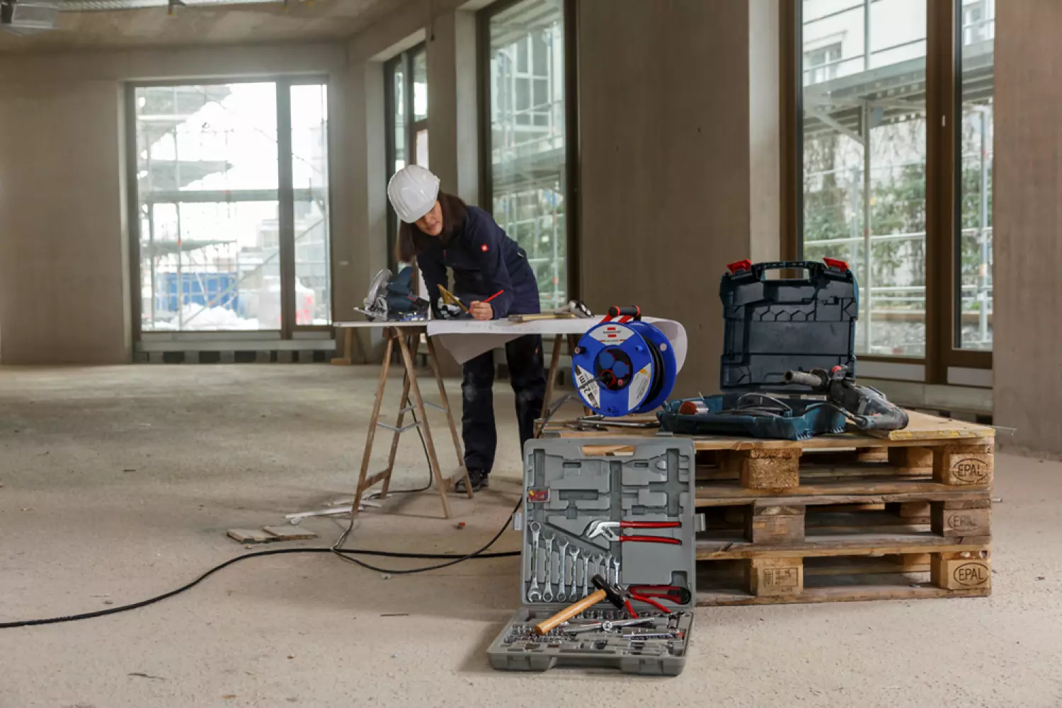 Brennenstuhl 1208440 Garant IP44 kabelhaspel - H07RN-F 3G2,5 - 25m-image