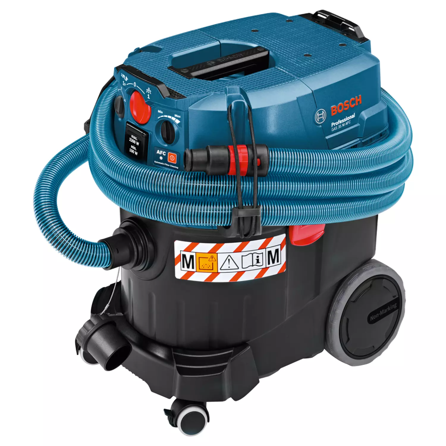 Bosch GAS 35 M AFC Bouwstofzuiger - 1380W - M-klasse - 35L-image