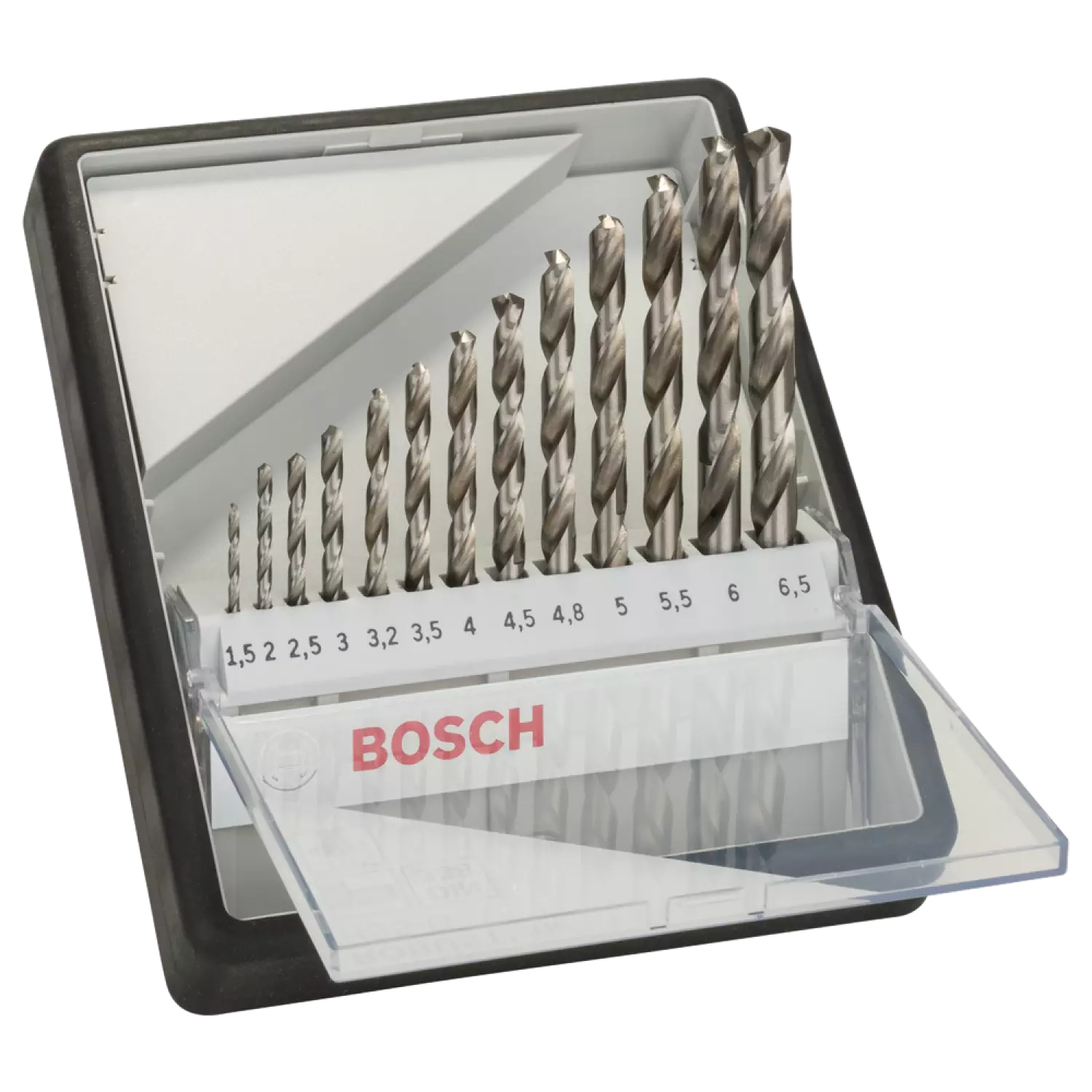 Bosch 2607010538 13-delige HSS-G Metaalborenset Robust Line - 1,5-6,5mm-image