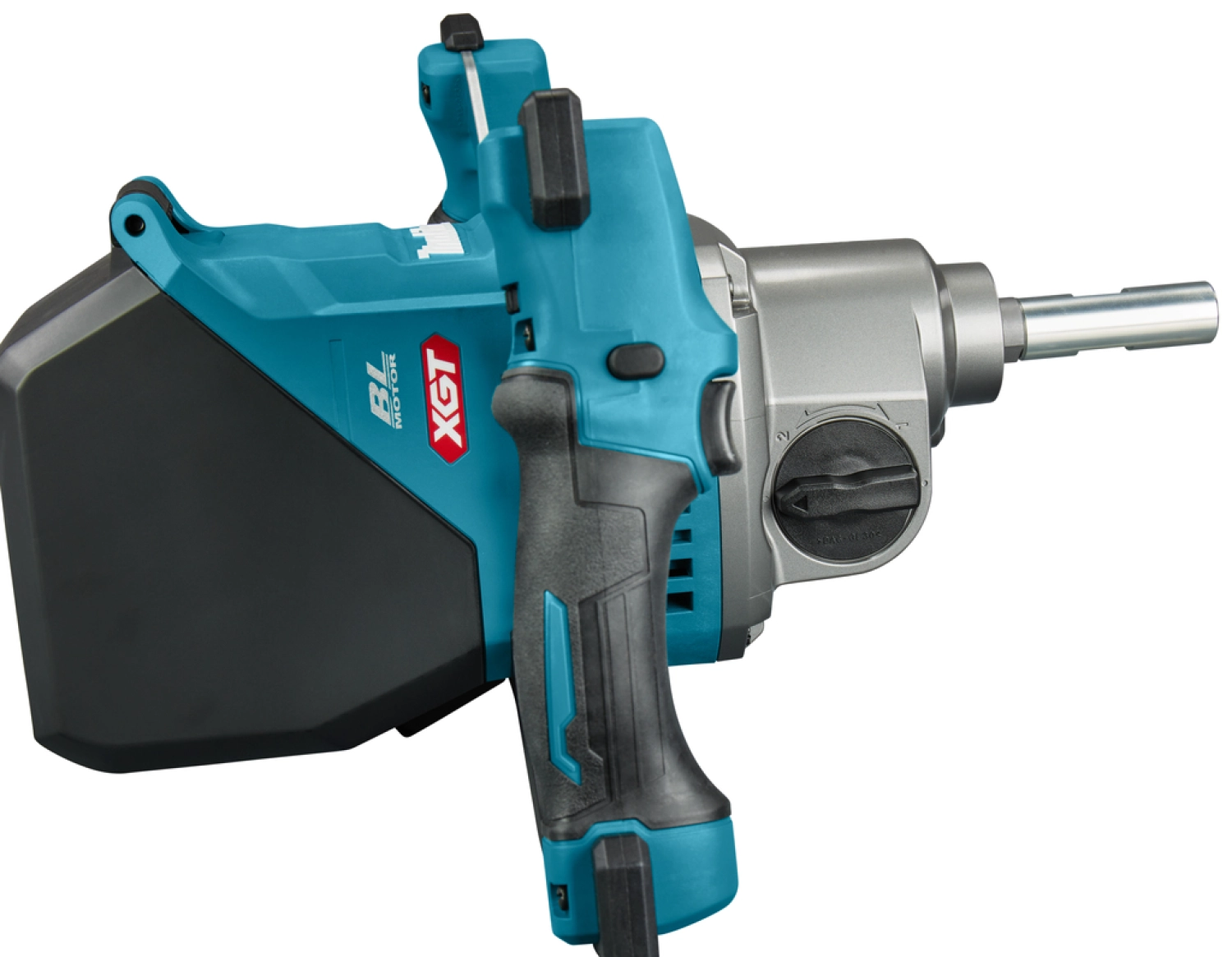 Makita UT001GM103 XGT 40V Max Li-Ion Batterie Mixeur 4.0Ah avec chargeur rapide et protection de mixage-image