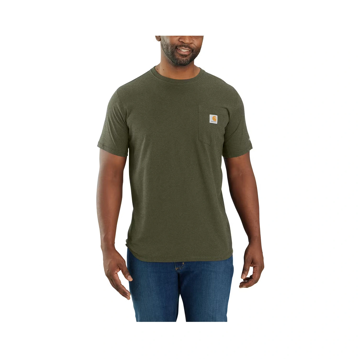 Carhartt Force Pocket T-Shirt Basil Heather - S