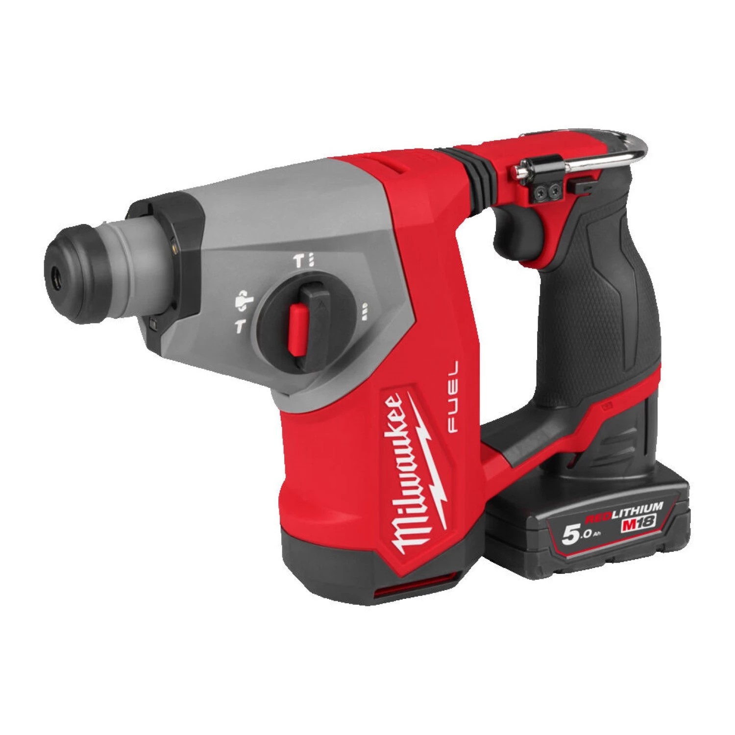 Milwaukee M12 FHAC16-502X 12V Li-ion accu boorhamer set (2x 5.0Ah accu) in HD Box - 1.15J-image