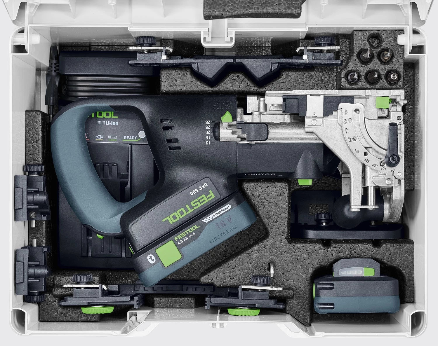 Festool DFC 500 E-Basic 18V machine de fraisage Domino sans fil dans un systainer - 28 mm-image