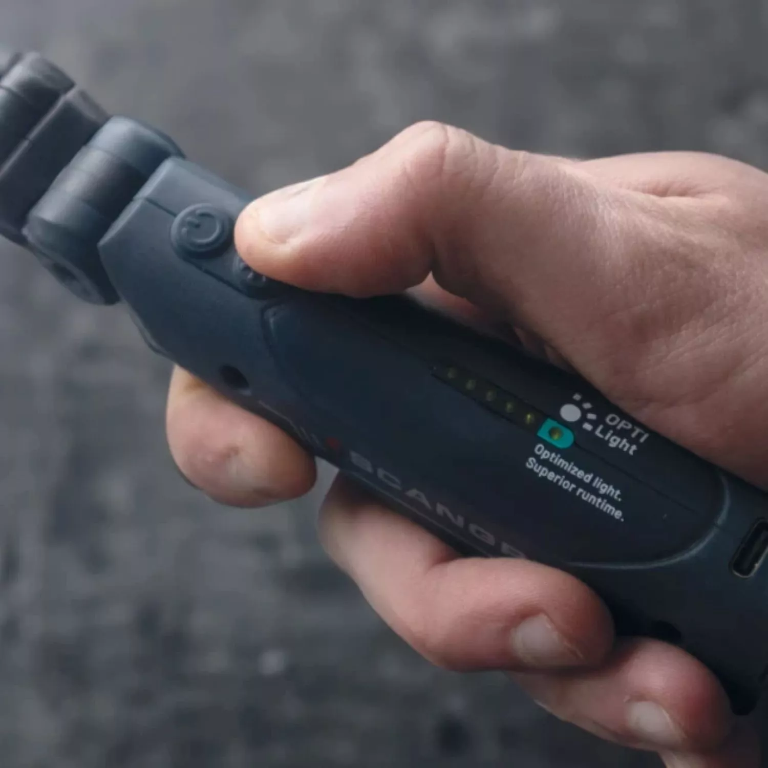 Scangrip MINI SLIM LED lamp - 200Lm - oplaadbaar-image