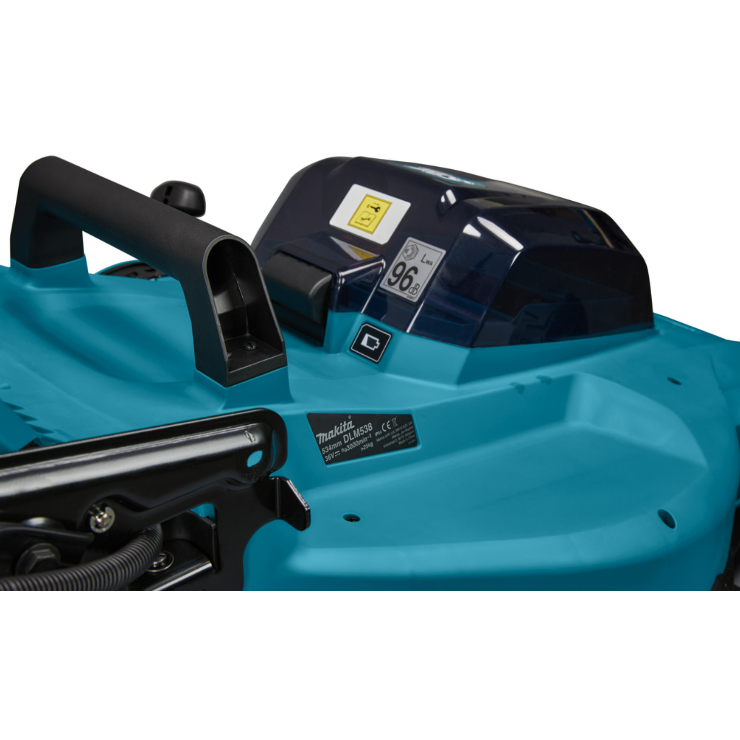 Makita DLM538Z (2X18V) Li-Ion Accu Grasmaaier body - 53cm - 70L - 1000 m²-image